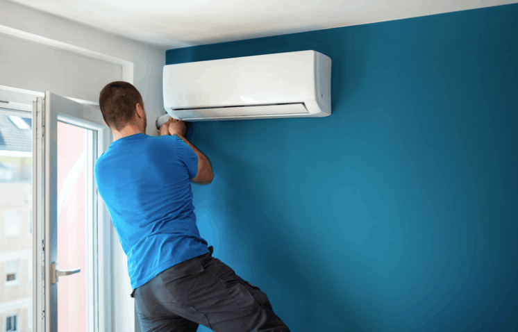 Installing AC Unit